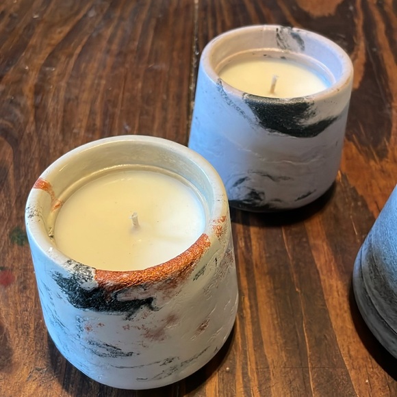 Concrete Candles Hand Crafted - Picture 2 of 4